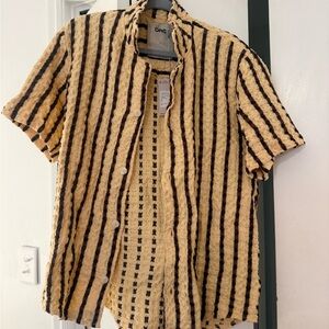 OAS Striped Short Sleeve Shirt